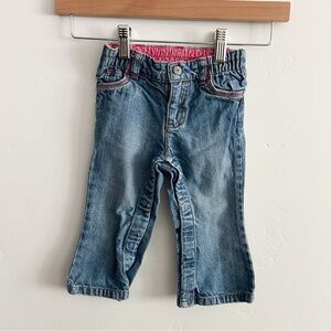 Carter's Blue Kids Jeans with Pink Accents